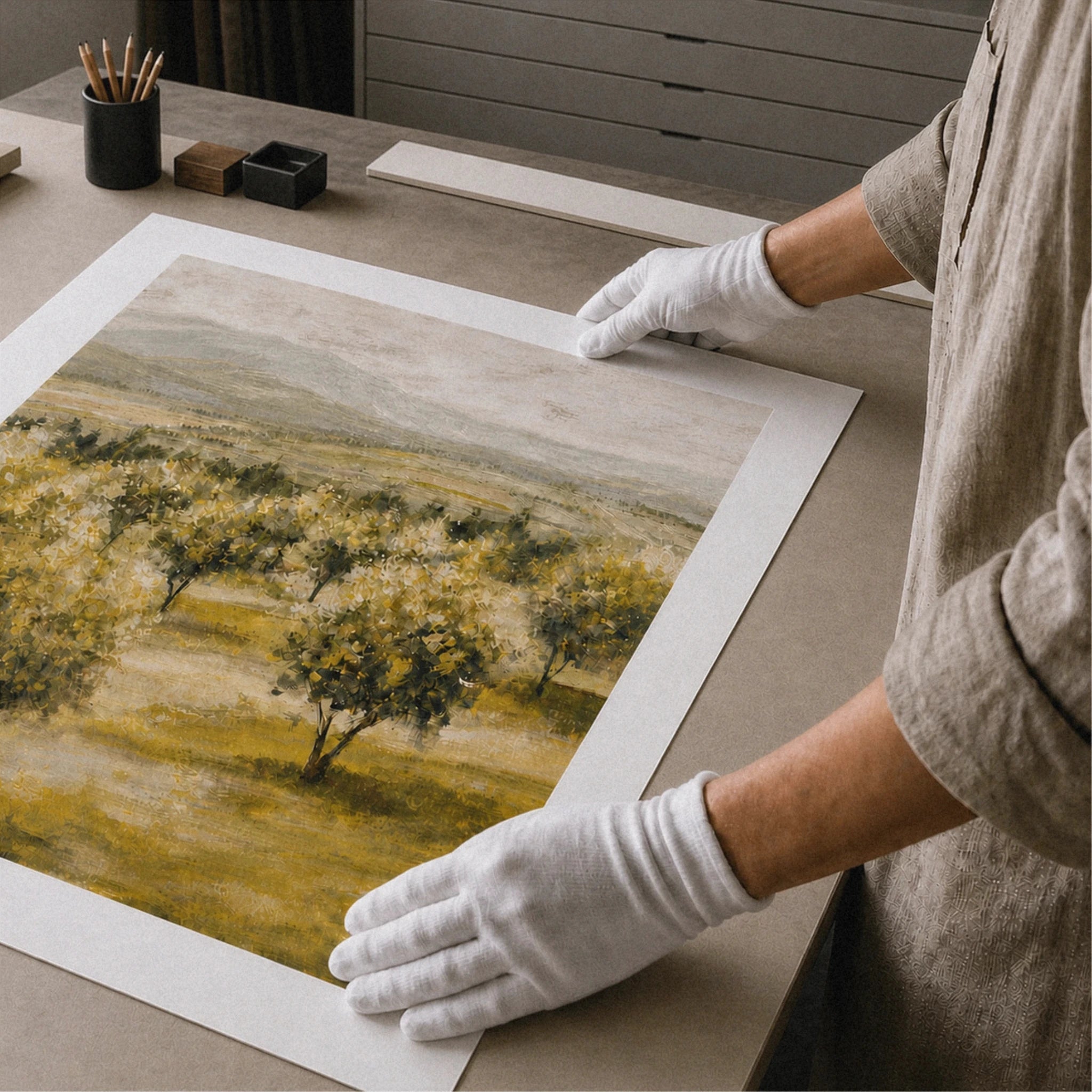 FSC-zertifizierte Poster und Bilderrahmen aus Kiefernholz für nachhaltige Wandkunst von Veróme